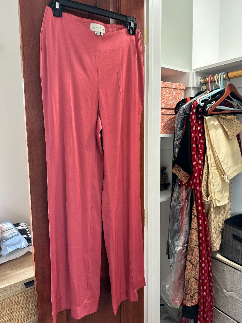 Sachin & Babi Satin Pants